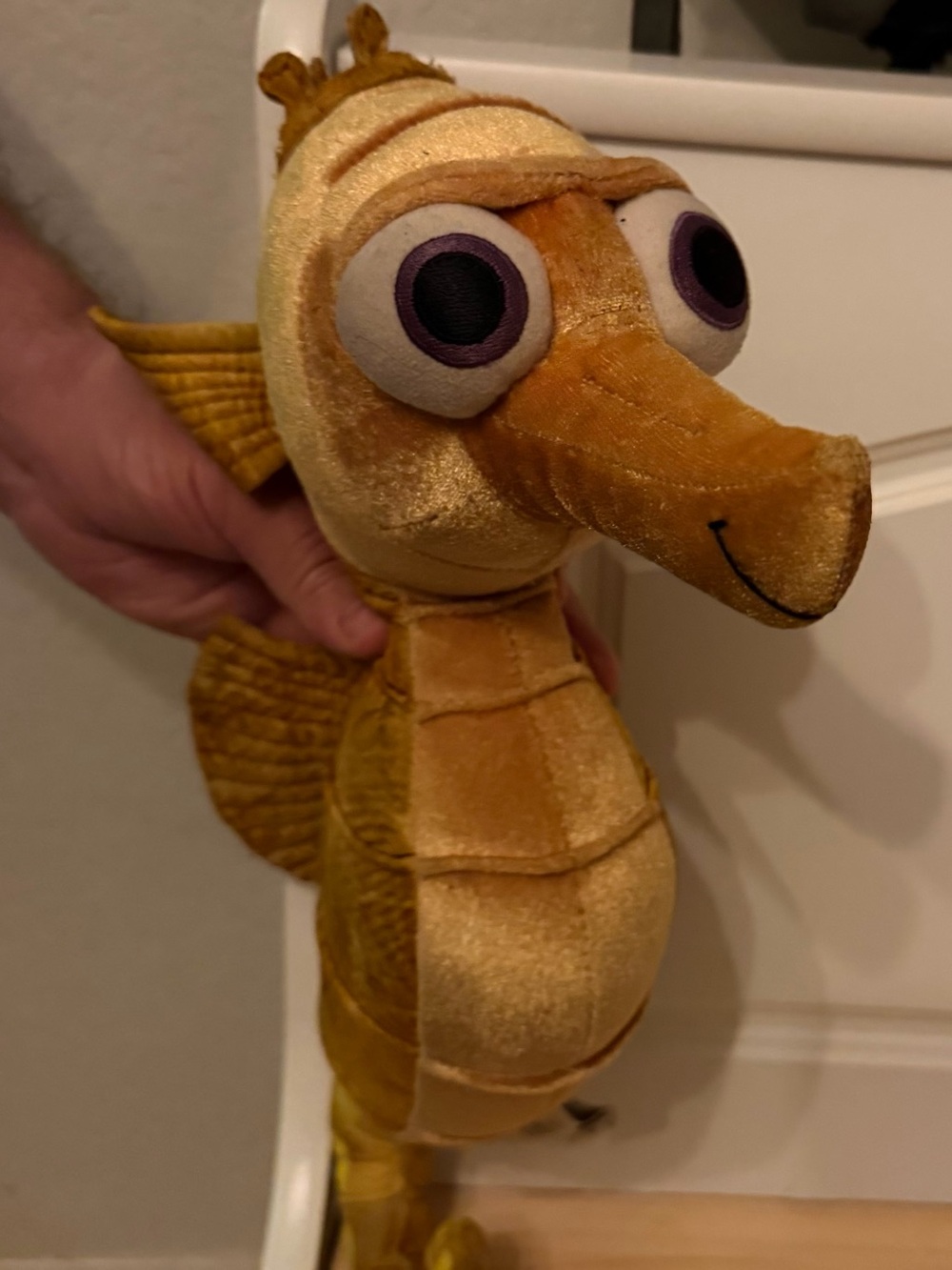 Disney Finding Nemo Plush Sheldon Seahorse School Fish Large